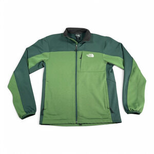 North Face Jacket Adult MEDIUM Green Apex Bionic Gorpcore Outdoor Two Tone